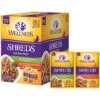 Wellness Healthy Indulgence Shreds Grain-Free Variety Pack Cat Food Pouches