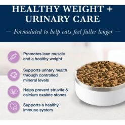 Blue Buffalo Natural Veterinary Diet W+U Weight Management + Urinary Care Grain-Free Dry Cat Food 11 Blue Buffalo Natural Veterinary Diet W+U Weight Management + Urinary Care Grain-Free Dry Cat Food -Wellness Sales 147682 PT2. AC SS1800 V1703091386