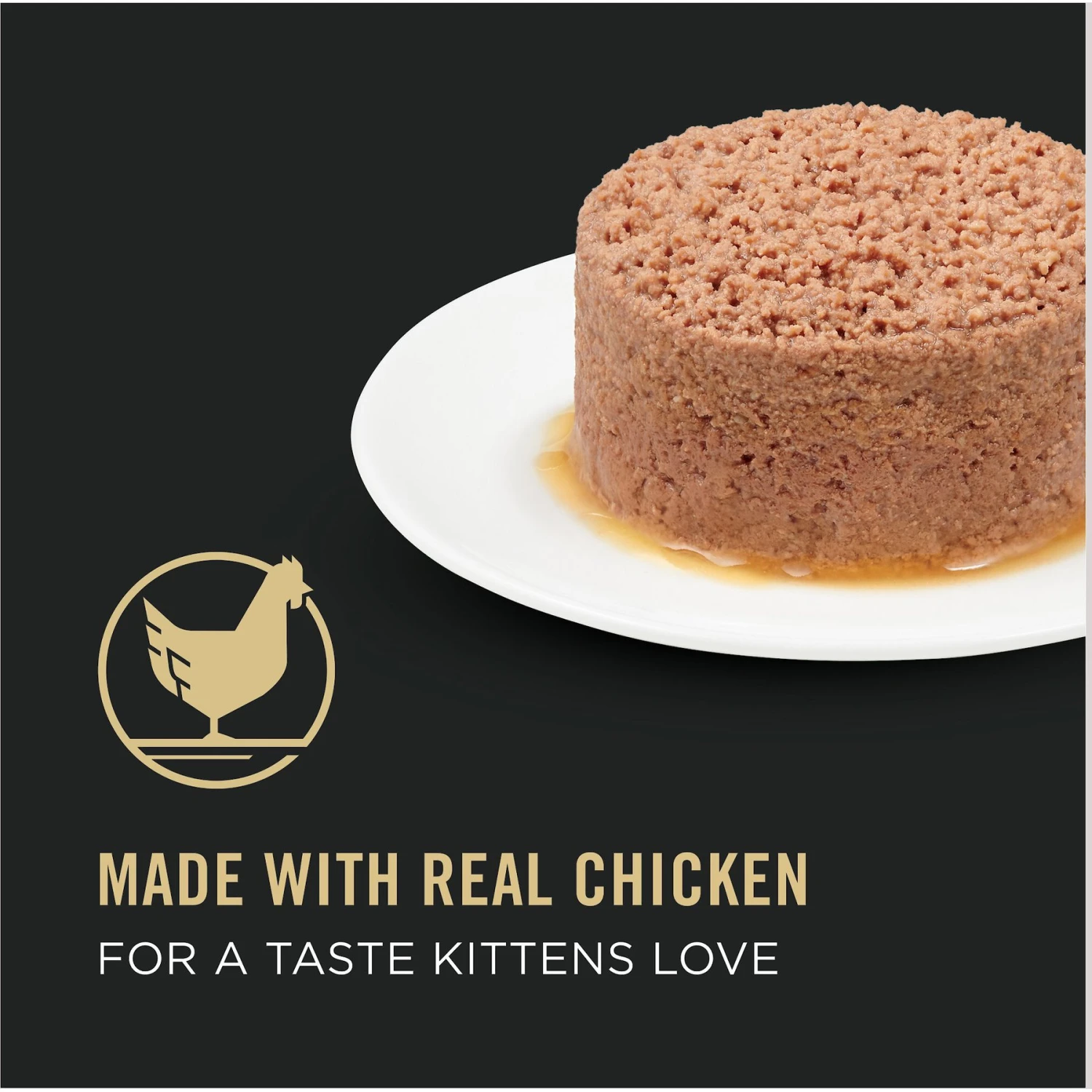 Purina Pro Plan Classic Chicken Grain-Free Kitten Entree Canned Cat Food 2 Purina Pro Plan Classic Chicken Grain-Free Kitten Entree Canned Cat Food - Image 2