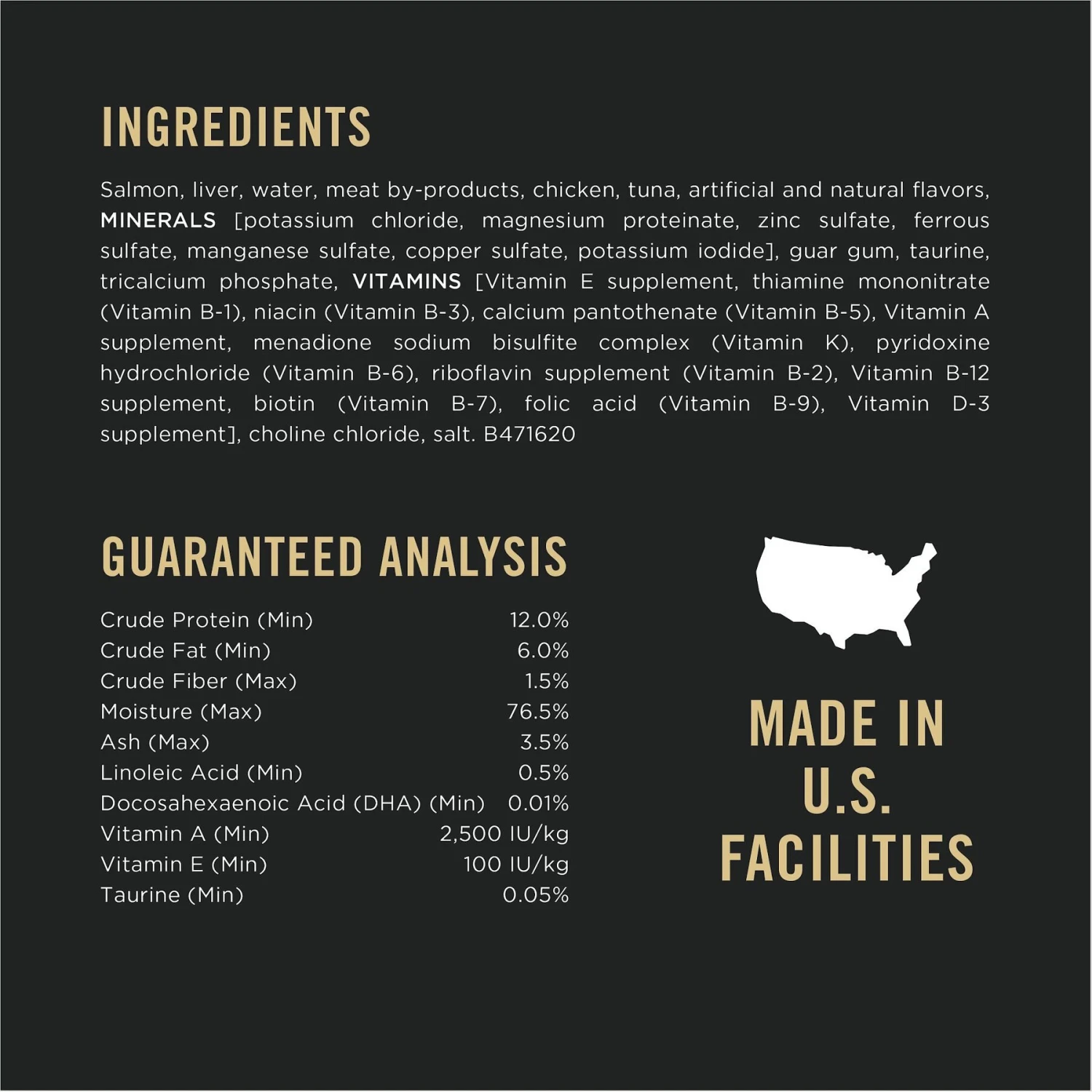 Purina Pro Plan Classic Salmon & Tuna Grain-Free Kitten Entree Canned Cat Food 5 Purina Pro Plan Classic Salmon & Tuna Grain-Free Kitten Entree Canned Cat Food - Image 5