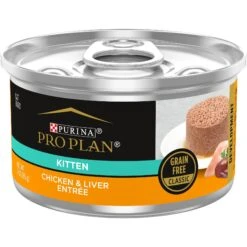 Purina Pro Plan True Nature Natural Chicken & Liver Grain-Free Kitten Formula Canned Cat Food
