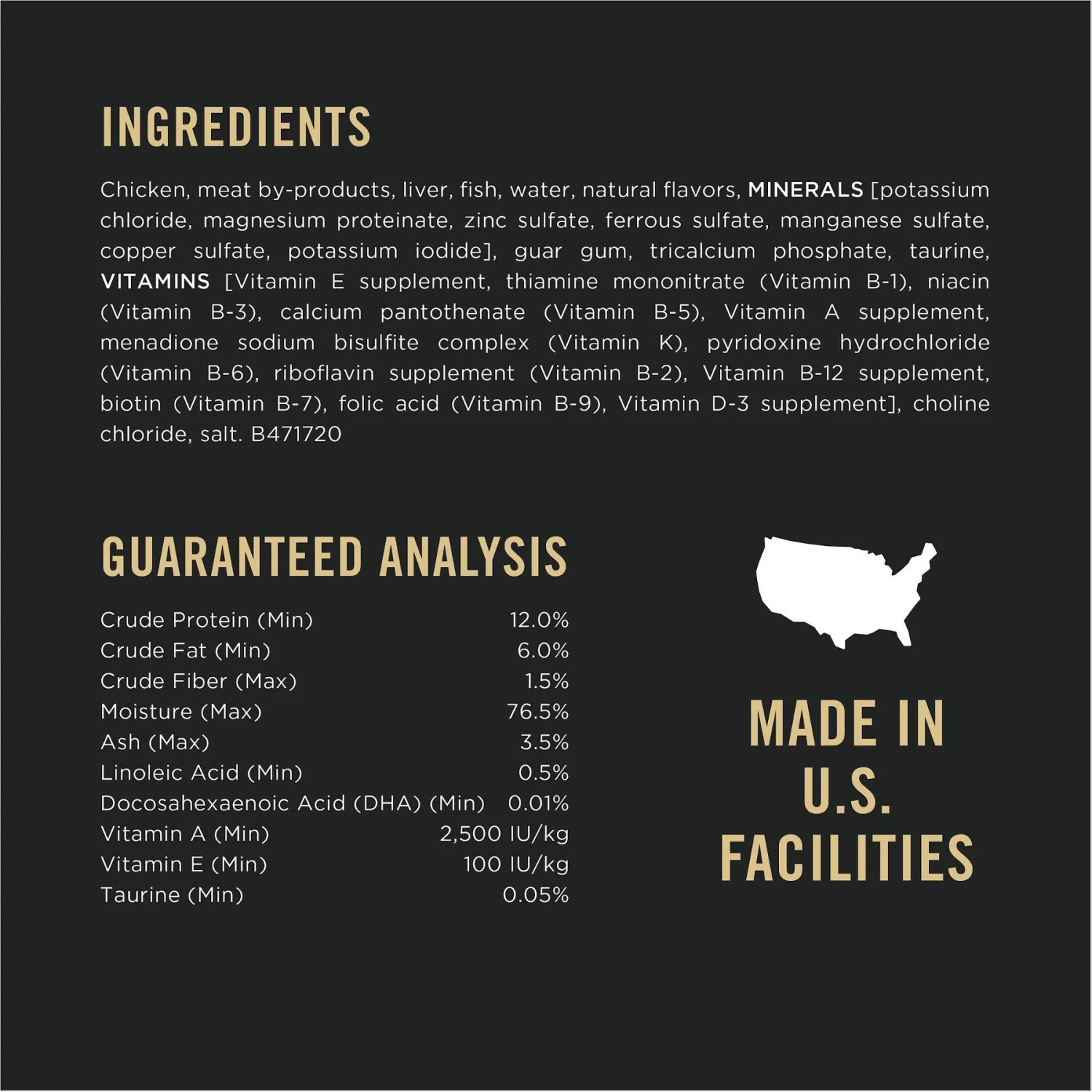 Purina Pro Plan True Nature Natural Chicken & Liver Grain-Free Kitten Formula Canned Cat Food 5 Purina Pro Plan True Nature Natural Chicken & Liver Grain-Free Kitten Formula Canned Cat Food - Image 5