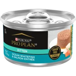 Purina Pro Plan True Nature Natural Ocean Whitefish & Salmon Grain-Free Kitten Formula Canned Cat Food