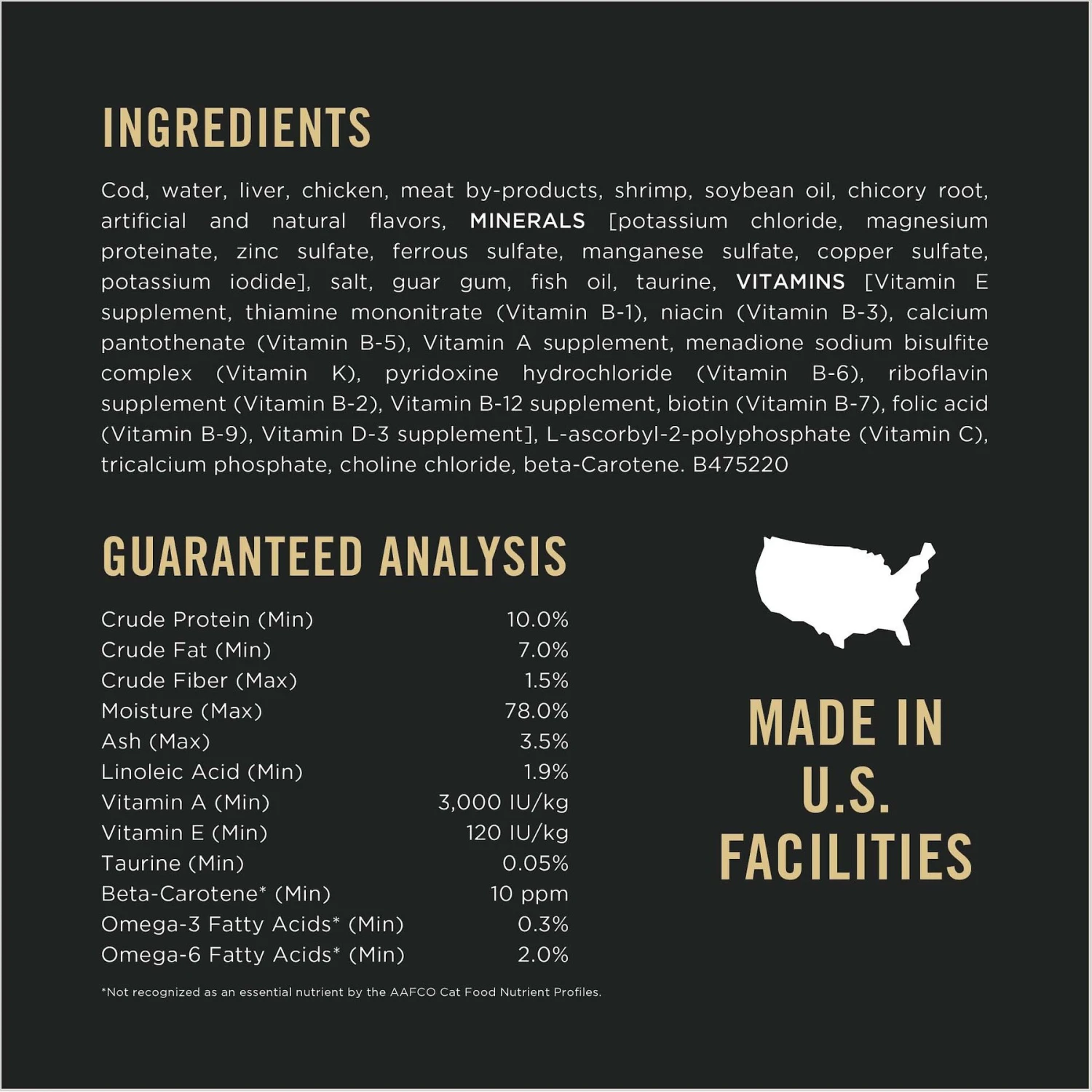 Purina Pro Plan Prime Plus 7+ Classic Cod & Shrimp Grain-Free Entree Canned Cat Food 5 Purina Pro Plan Prime Plus 7+ Classic Cod & Shrimp Grain-Free Entree Canned Cat Food - Image 5