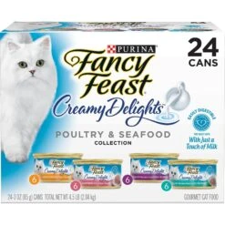 Fancy Feast Creamy Delights Variety Pack Canned Cat Food