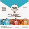 Nutro Perfect Portions Grain-Free Cuts In Gravy Variety Pack Beef, Tuna & Chicken Recipe Adult Wet Cat Food Trays