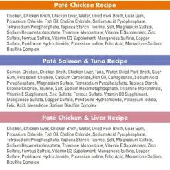 Nutro Perfect Portions Grain-Free Variety Pack Chicken, Salmon & Tuna, Chicken & Liver Pate Recipe Adult Wet Cat Food Trays 14 Nutro Perfect Portions Grain-Free Variety Pack Chicken, Salmon & Tuna, Chicken & Liver Pate Recipe Adult Wet Cat Food Trays -Wellness Sales 148864 PT5. AC SS1800 V1702678289