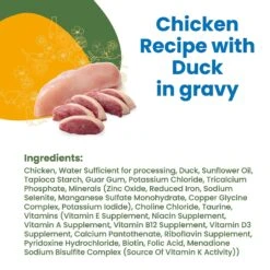 Almo Nature HQS Complete Chicken With Duck Grain-Free Canned Cat Food -Wellness Sales 150643 PT3. AC SS1800 V1632850601
