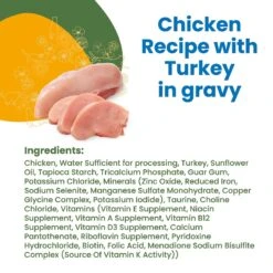 Almo Nature HQS Complete Chicken With Turkey Grain-Free Canned Cat Food -Wellness Sales 150645 PT3. AC SS1800 V1639539140