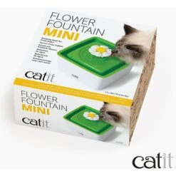 Catit Mini Flower Plastic Cat Fountain -Wellness Sales 151264 PT6. AC SS1800 V1628020651