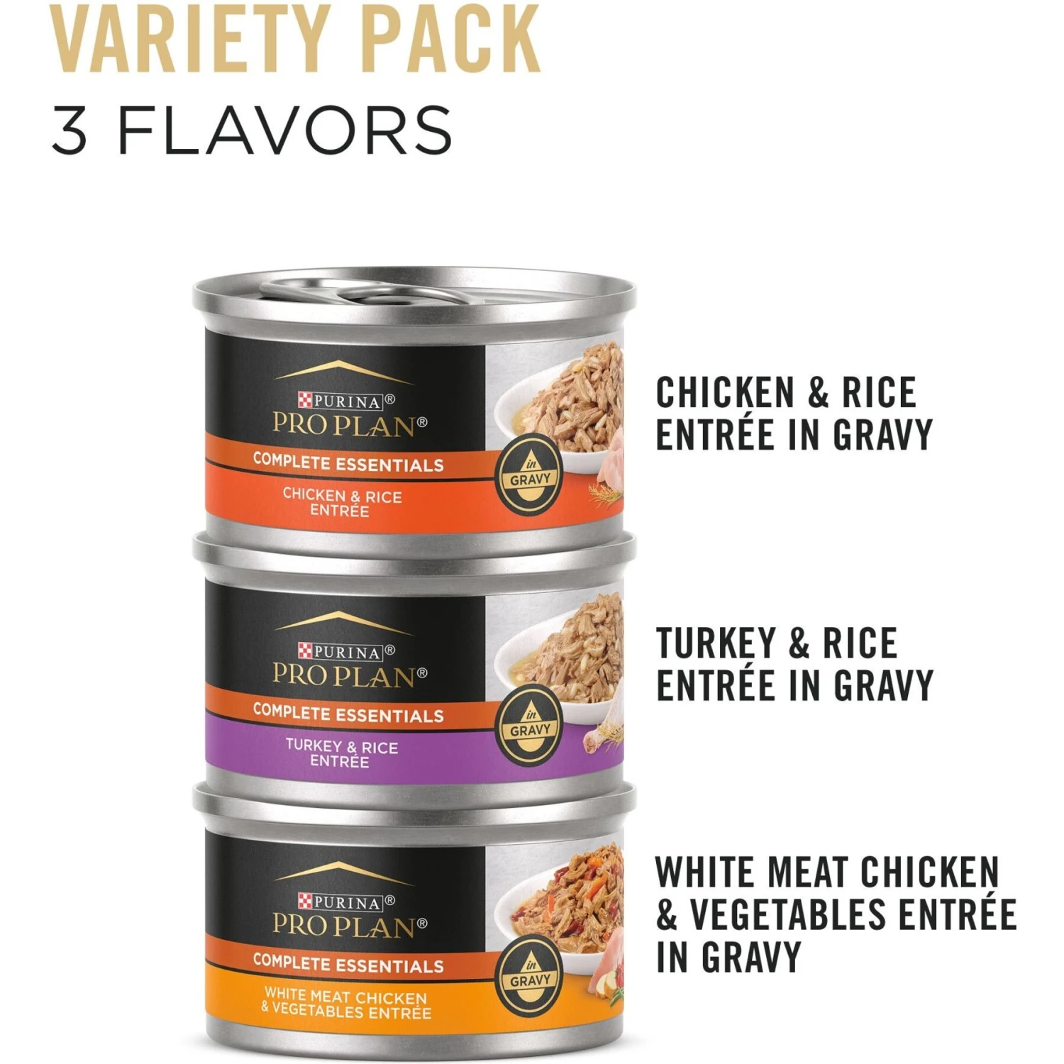 Purina Pro Plan Chicken & Turkey Favorites Variety Pack Canned Cat Food 2 Purina Pro Plan Chicken & Turkey Favorites Variety Pack Canned Cat Food - Image 2