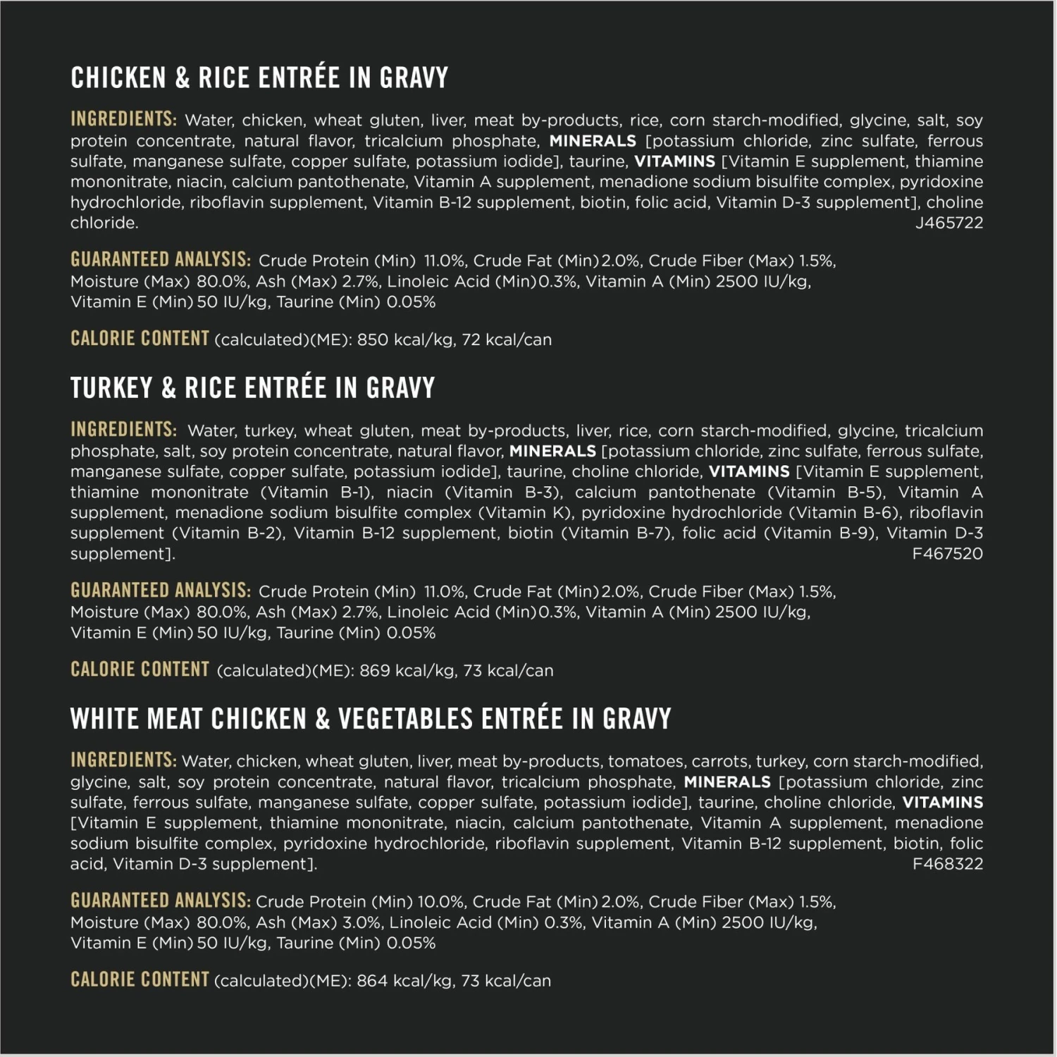 Purina Pro Plan Chicken & Turkey Favorites Variety Pack Canned Cat Food 6 Purina Pro Plan Chicken & Turkey Favorites Variety Pack Canned Cat Food - Image 6