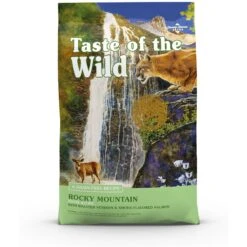 Taste Of The Wild Rocky Mountain Roasted Venison & Smoke-Flavored Salmon Grain-Free Dry Cat Food