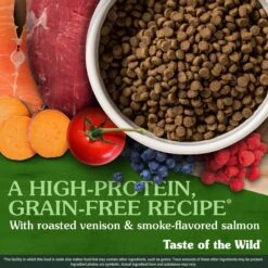 Taste Of The Wild Rocky Mountain Roasted Venison & Smoke-Flavored Salmon Grain-Free Dry Cat Food 10 Taste Of The Wild Rocky Mountain Roasted Venison & Smoke-Flavored Salmon Grain-Free Dry Cat Food -Wellness Sales 154558 PT3. AC SS1800 V1658201120