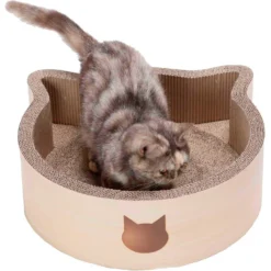 Necoichi Cat Head Scratcher Bed -Wellness Sales 154905 PT8. AC SS1800 V1646413923