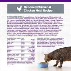 Wellness Complete Health Chicken & Deboned Chicken Grain-Free Senior Dry Cat Food -Wellness Sales 155316 PT7. AC SS1800 V1636504013
