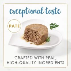 Fancy Feast Gourmet Naturals Trout & Tuna Recipe Pate Canned Cat Food, 3-oz, Case Of 12 -Wellness Sales 155547 PT2. AC SS1800 V1677103542