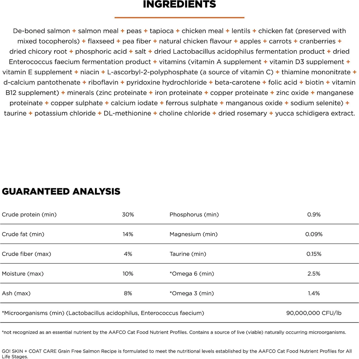 Go! Solutions Skin + Coat Care Grain-Free Salmon Recipe Dry Cat Food 4 Go! Solutions Skin + Coat Care Grain-Free Salmon Recipe Dry Cat Food - Image 4