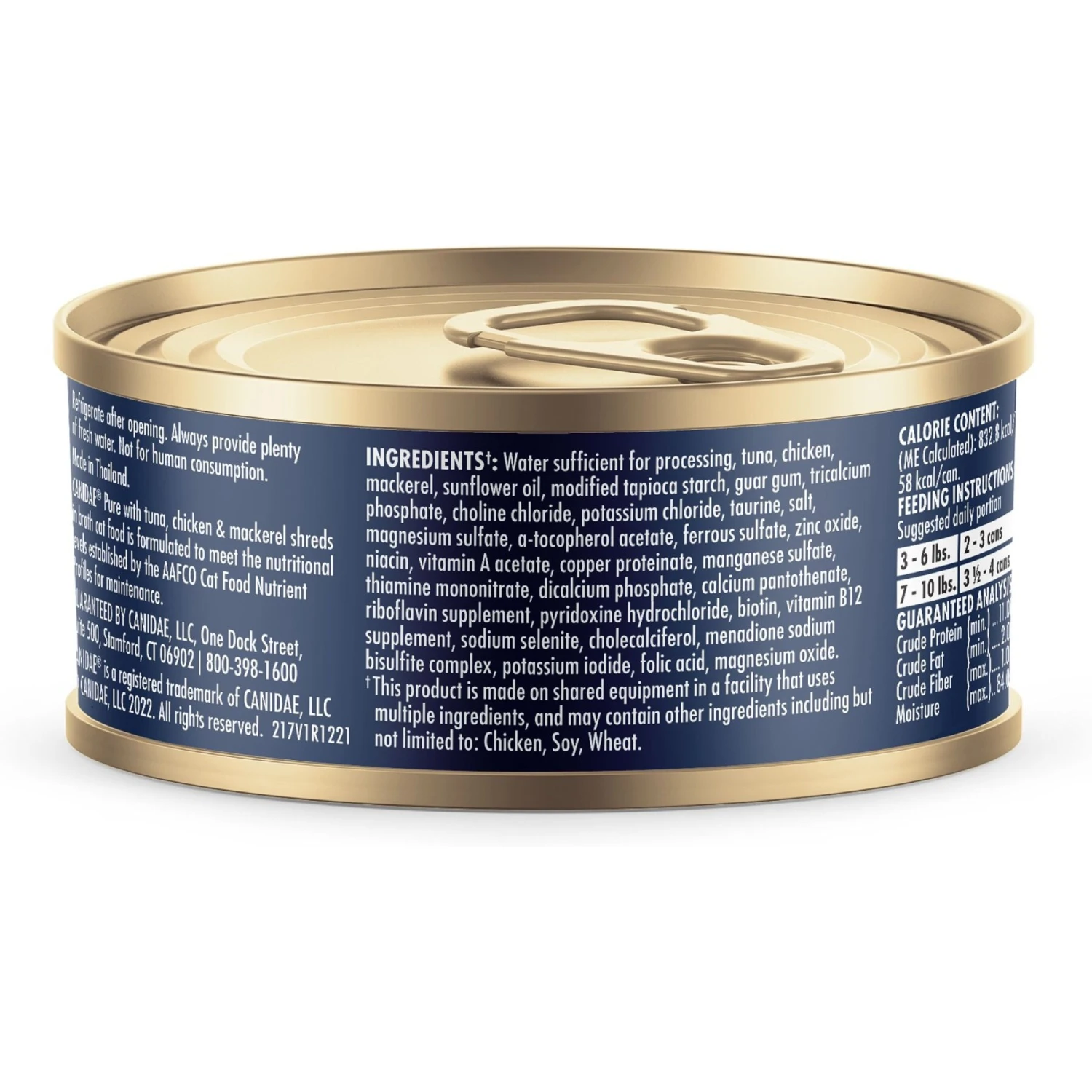 CANIDAE Adore Grain-Free Tuna, Chicken & Mackerel In Broth Canned Cat Food 4 CANIDAE Adore Grain-Free Tuna, Chicken & Mackerel In Broth Canned Cat Food - Image 4