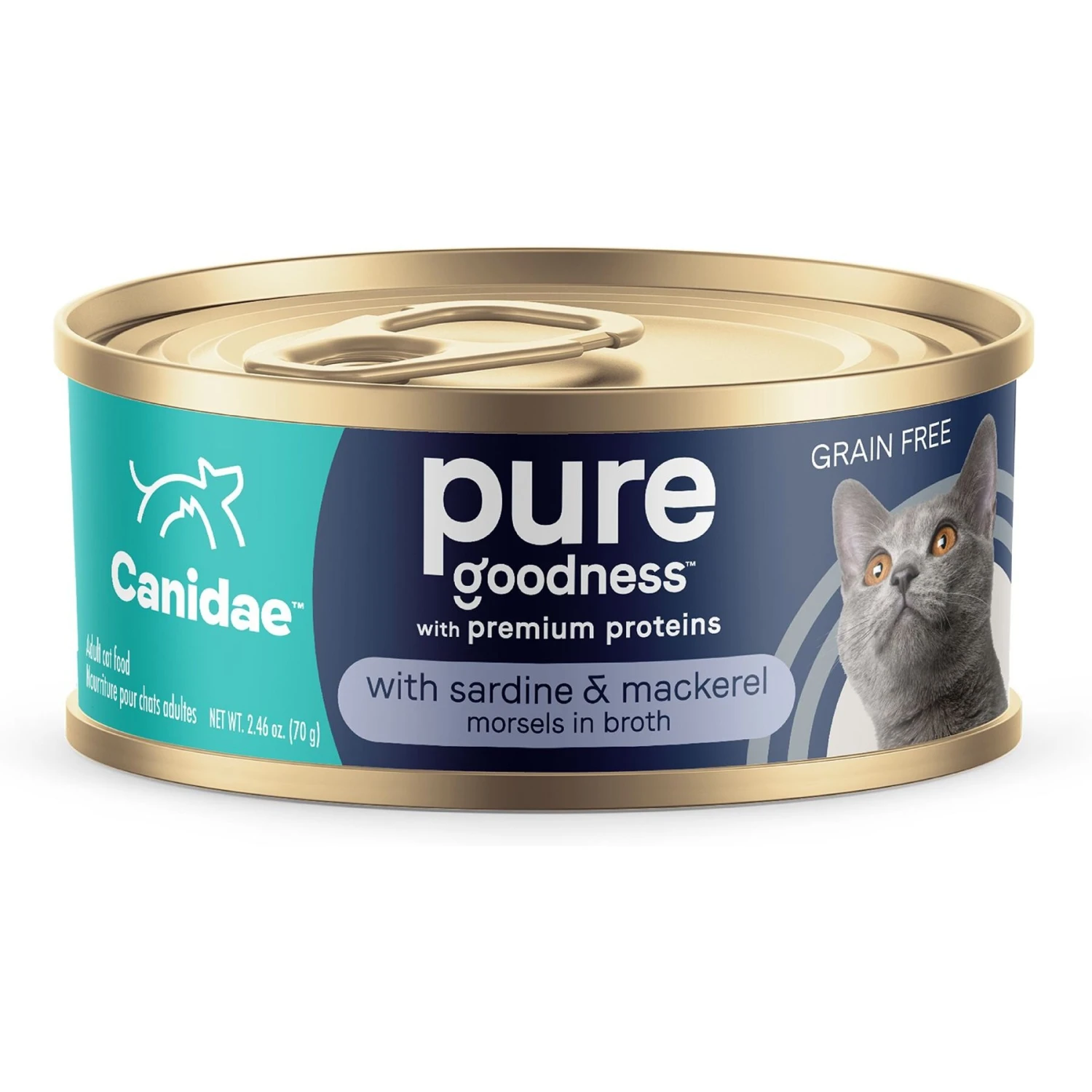 CANIDAE Adore Grain-Free Sardine & Mackerel In Broth Canned Cat Food 1 CANIDAE Adore Grain-Free Sardine & Mackerel In Broth Canned Cat Food