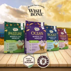 Wishbone Graze New Zealand Beef & Lamb Grain-Free Complete Cat Health Dry Cat Food -Wellness Sales 157491 PT7. AC SS1800 V1702503575