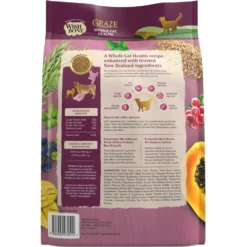 Wishbone Graze New Zealand Beef & Lamb Grain-Free Complete Cat Health Dry Cat Food -Wellness Sales 157491 PT8. AC SS1800 V1702503688