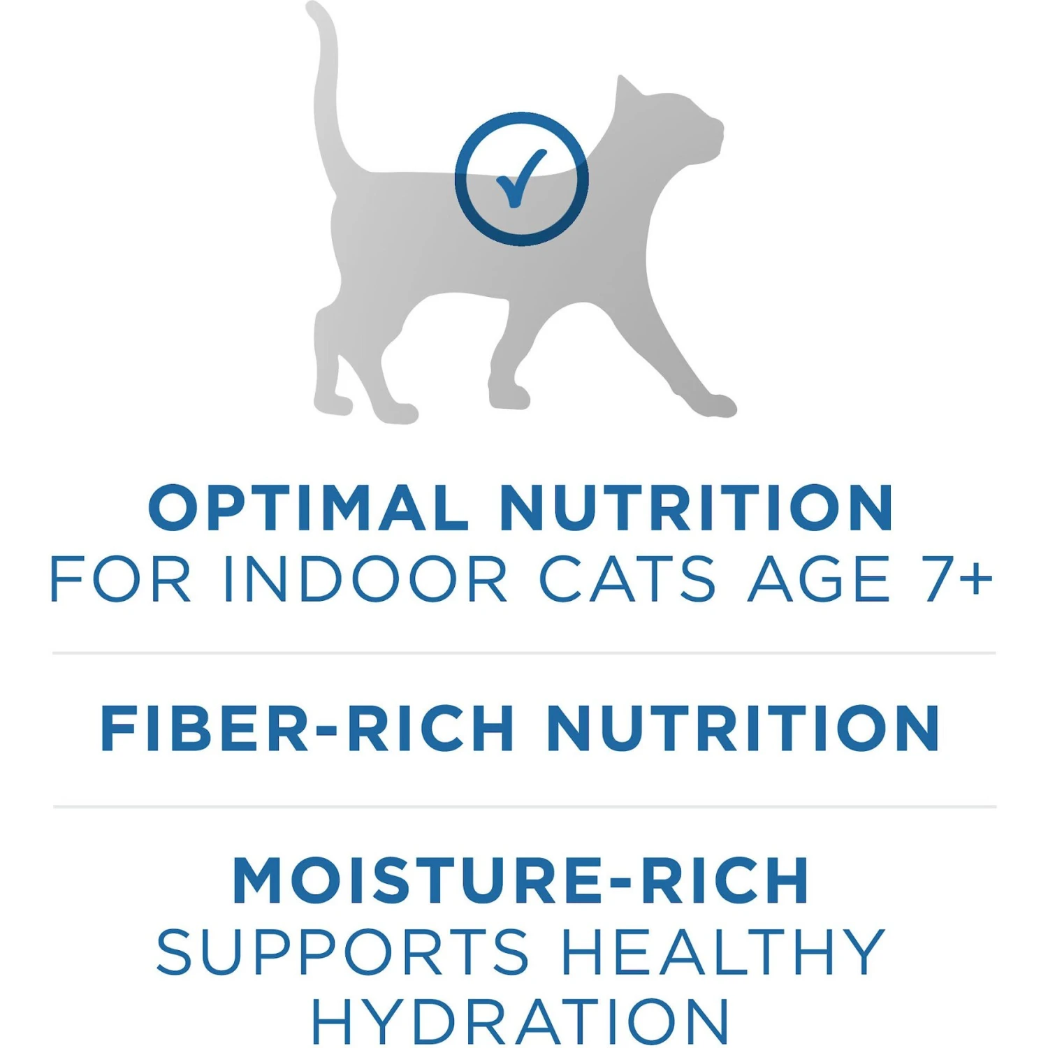 Purina ONE Indoor Advantage 7+ Chicken & Ocean Fish Recipe Pate Wet Cat Food 4 Purina ONE Indoor Advantage 7+ Chicken & Ocean Fish Recipe Pate Wet Cat Food - Image 4