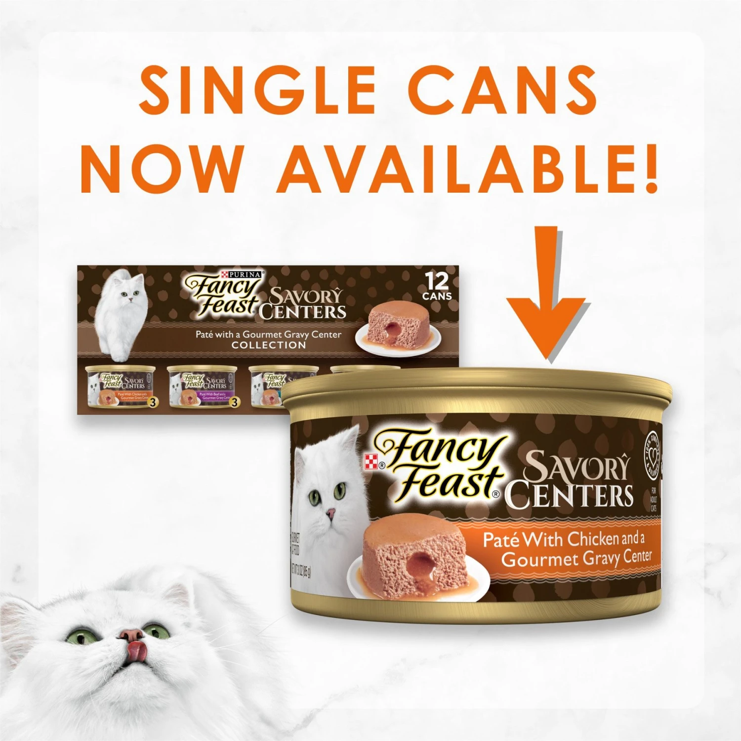 Fancy Feast Savory Centers Chicken Canned Cat Food 2 Fancy Feast Savory Centers Chicken Canned Cat Food - Image 2