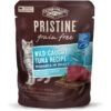 Castor & Pollux Pristine Grain-Free Wild-Caught Tuna Recipe Morsels In Gravy Cat Food Pouches