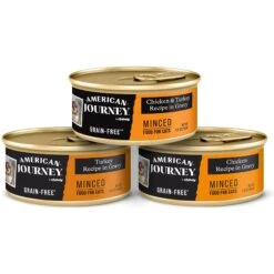 American Journey Minced Poultry In Gravy Variety Pack Grain-Free Canned Cat Food