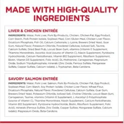 Hill's Science Diet Kitten Liver & Chicken & Savory Salmon Variety Pack Canned Cat Food 14 Hill's Science Diet Kitten Liver & Chicken & Savory Salmon Variety Pack Canned Cat Food -Wellness Sales 181111 PT5. AC SS1800 V1598142693