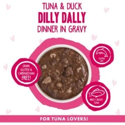 BFF OMG Dilly Dally! Tuna & Duck Flavor Wet Canned Cat Food -Wellness Sales 182247 PT2. AC SS1800 V1647918219