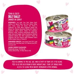 BFF OMG Dilly Dally! Tuna & Duck Flavor Wet Canned Cat Food -Wellness Sales 182247 PT6. AC SS1800 V1647904060