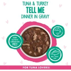 BFF OMG Tell Me! Tuna & Turkey Flavor Wet Canned Cat Food -Wellness Sales 182255 PT2. AC SS1800 V1647899249