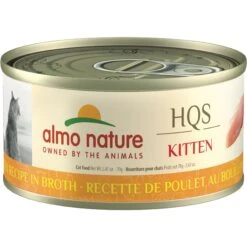 Almo Nature HQS Natural Chicken Recipe Kitten Canned Cat Food