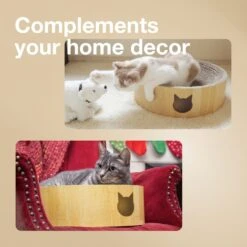 Necoichi Cozy Cat Scratcher Bowl Toy -Wellness Sales 183517 PT6. AC SS1800 V1702938868