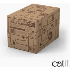Catit 2.0 Flower Fountain Triple Action Water Filter, 12 Count -Wellness Sales 191574 PT5. AC SS1800 V1628094075