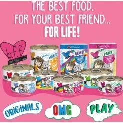 BFF Play Pate Lovers Tuna & Lamb Lovers' Lane Wet Cat Food, 2.8-oz Can, Pack Of 12 -Wellness Sales 192247 PT4. AC SS1800 V1649751693