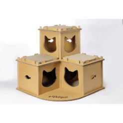 Petique Feline Fortress Cat Scratcher