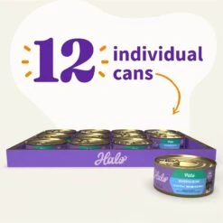 Halo Whitefish Recipe With Real Whole Whitefish Pate Grain-Free Wet Kitten Food 9 Halo Whitefish Recipe With Real Whole Whitefish Pate Grain-Free Wet Kitten Food -Wellness Sales 194495 PT2. AC SS1800 V1682094010