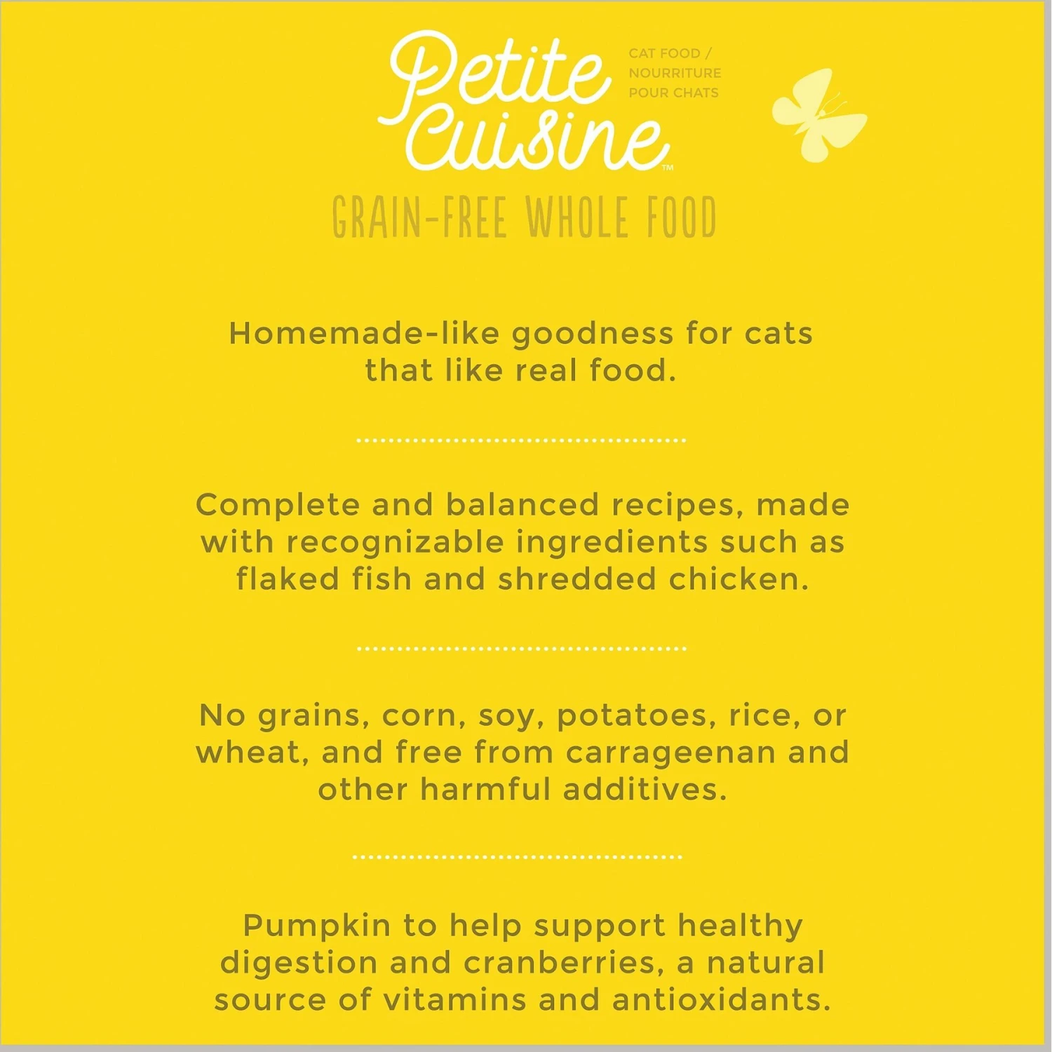 Petite Cuisine Baby Bluebell's Chicken & Pumpkin Entrée In Broth Grain-Free Wet Cat Food, 2.8-oz Can, Case Of 24 5 Petite Cuisine Baby Bluebell's Chicken & Pumpkin Entrée In Broth Grain-Free Wet Cat Food, 2.8-oz Can, Case Of 24 - Image 5