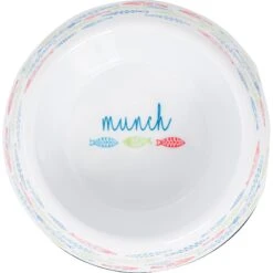 Frisco Colorful Fish Melamine Bowl -Wellness Sales 216047 PT3. AC SS1800 V1591020718