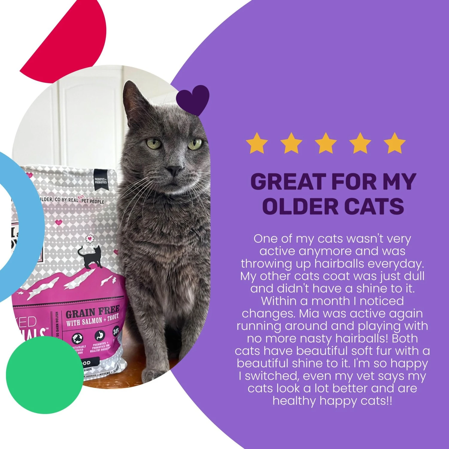 I And Love And You Naked Essentials Salmon & Trout Recipe Grain-Free Dry Cat Food 4 I And Love And You Naked Essentials Salmon & Trout Recipe Grain-Free Dry Cat Food - Image 4