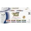 Fancy Feast Senior 7+ Chicken, Beef & Tuna Feasts Variety Pack Canned Cat Food