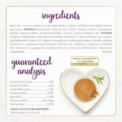Fancy Feast Beef Feast Classic Pate Senior 7+ Canned Cat Food, 3-oz Can, Case Of 24 -Wellness Sales 217438 PT6. AC SS1800 V1691417474