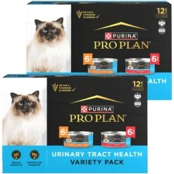 Purina Pro Plan Urinary Tract Health Focus Chicken & Beef & Chicken Variety Pack Cat Food