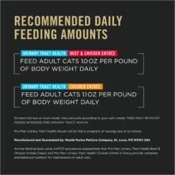 Purina Pro Plan Urinary Tract Health Focus Chicken & Beef & Chicken Variety Pack Cat Food -Wellness Sales 217721 PT5. AC SS1800 V1634246946