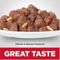 Hill's Science Diet Adult Chicken & Spinach Casserole Recipe Cat Food, 2.8-oz Pouch, Case Of 24 12 Hill's Science Diet Adult Chicken & Spinach Casserole Recipe Cat Food, 2.8-oz Pouch, Case Of 24 -Wellness Sales 218067 PT3. AC SS1800 V1598143297