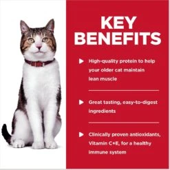 Hill's Science Diet Adult 7+ Tender Chicken Recipe Cat Food, 2.8-oz Pouch, Case Of 24 13 Hill's Science Diet Adult 7+ Tender Chicken Recipe Cat Food, 2.8-oz Pouch, Case Of 24 -Wellness Sales 218071 PT4. AC SS1800 V1598152285