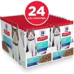Hill's Science Diet Adult 7+ Tender Tuna Recipe Cat Food, 2.8-oz Pouch, Case Of 24 11 Hill's Science Diet Adult 7+ Tender Tuna Recipe Cat Food, 2.8-oz Pouch, Case Of 24 -Wellness Sales 218073 PT2. AC SS1800 V1581441181